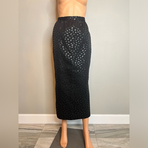 Gianni Versace Vintage couture black blazer & long skirt IT40 US size 4. 2 items - Picture 5 of 13